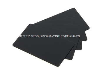 Thẻ nhựa đen PVC