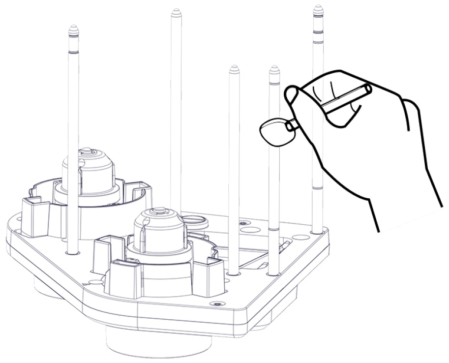 vệ sinh máy in evolis agilia